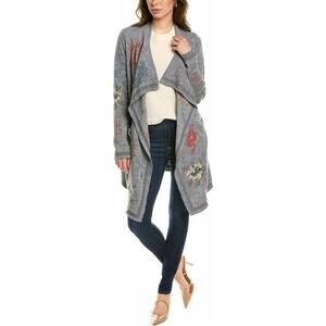 NEW JOHNNY WAS esmerelda sweater in grey